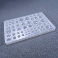 Miniatyrbillede 5 af 5: Silikone Resin Støbeforme Sæt Krystal Epoxy Støbeform DIY Håndlavede Smykker Krystal Patch Støbeform Tids Gem Patch Vedhæng Silikone Støbeform