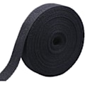 Miniatyrbillede 1 af 7: 45 meter linned twill tape naturlig bomuldstape bånd syning zigzag rulle til syning kjolefremstilling håndværk kjolefremstilling sort 2cm