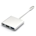 Pikkukuva 4 / 5: Type C - USB-C 4K HDMI USB 3.0 3-in-1 Hub -adapterikaapeli Apple Macbook Macille
