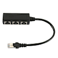 Miniatyrbillede 3 af 5: Familie Ethernet RJ45 Kabel Adapter 1 Han Til 3 Hun Splitter P