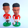 Miniatyrbillede 1 af 2: Fodboldspiller minifigurer Realistiske spark og præcise detaljer Mason Greenwood