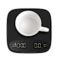 Miniatyrbilde 3 av 5: LED Digital Kaffevekt Med Timer - Svart