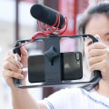 Pikkukuva 4 / 5: Ulanzi U Rig Pro -kahvarunko, kolminkertaiset salamakenkäkiinnikkeet, videovakain, Vlog-kahva iPhonelle, mobiilielokuvantekijälle, mikrofonille