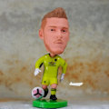Miniatyrbillede 1 af 2: Fodboldspiller minifigurer Realistiske spark og præcise detaljer David De Gea