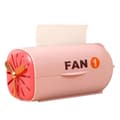 Flygplansformad pappersbox med fjäderdesign, automatisk lyft, halkfri, hållbar, tjock Pink