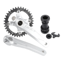 Miniatyrbild 3 av 4: IXF Hollow Integrerat Vevparti 104BCD MTB Cykel 170mm Vevarm Set +