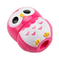 Miniatyrbillede 5 af 7: Sød Ugleform Køkken Manuel Timer Mekanisk Hjemmelavet Madlavningsur (Pink)