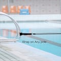 Miniatyrbillede 4 af 5: Svømmebøje Float, sikker svømmetræning, triatleter, kajakroning, snorkling, vandtæt svømmebøje med opbevaringsplads oppustelig tørpose lys farve svømme Saf Yellow