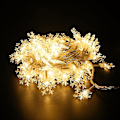 Miniatyrbilde 2 av 4: LED Lys Juletre Dekorlampe Utendørs Julelys Snølampe WARM WHITE 3m