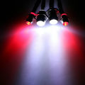 Miniatyrbild 2 av 5: 4 LED Ljussats 2 Vita 2 Röda För 1/10 1/8 Traxxas Hsp Redcat Rc Bil Lastbil