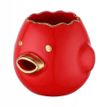 Miniatyrbild 1 av 4: Äggseparator Keramisk Äggula Vit Separator Söt Äggula Separator Tecknad Söt Automatisk Red Upgrade