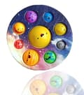 Pikkukuva 1 / 5: [LCS]Kahdeksan planeetan Push Pop Bubble Fidget -lelut type3