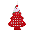 Miniatyrbillede 1 af 3: Julepynt juledekorationer store filte adventskalender