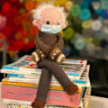 Miniatyrbilde 2 av 7: Bernie Sanders dukke 2021, håndlaget Bernie Sanders plysjleketøy, perfekt suvenirgave 0.1