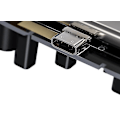 Miniatyrbilde 3 av 4: Somatosensorisk vibrasjonsspillhåndtak Transparent PC-datamaskinversjon Switch Bluetooth trådløst spill