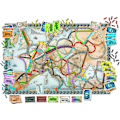Miniatyrbild 5 av 6: Ticket to Ride Europe Brädspel | Familjespel WELLNGS