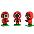 Miniatyrbillede 1 af 4: Byggeklodser Squid Game, Byggeklodslegetøj, Børns fødselsdagsgaver