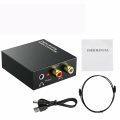 Miniatyrbild 5 av 5: Optisk Koaxial Toslink Digital Till Analog Ljudomvandlare Adapter Rca 3.5mm L/r