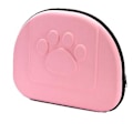 Miniatyrbild 4 av 5: Bärbar hopfällbar husdjursväska för utomhusbruk pink L 42*35*26cm