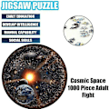 Miniatyrbild 3 av 4: 1000 Bitar Runt Pussel Universum Solsystem Planet Barn Vuxen Spel Leksak Jupiter