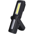 Miniatyrbillede 1 af 5: Cob Led Walkman USB Lys Genopladelig Cob Arbejdslampe Multifunktions Lommelygte Med Hængekrog, (sort) black