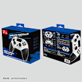 Miniatyrbillede 1 af 3: Ps4 Trådløs Controller Er Kompatibel Med P3, p4 Controller, Android, Ios (over 13.0), Pc System White