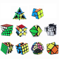 Pikkukuva 2 / 4: Speed Cube -setti, taikakuutiopaketti 2x2 3x3 4x4 5x5 pyramidi - palapelikuutiolelut lahjasetti, 10 kpl