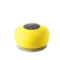 Miniatyrbillede 1 af 4: Brusebadshøjttaler Bluetooth Vandtæt Resistent Vægmontering Bærbar Højttaler Trådløs Indbygget Mikrofon Med Solid Sugekop Yellow