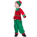 Miniatyrbilde 2 av 3: Juleutkledning Foreldre-barn Grønn Julekostyme Boy S