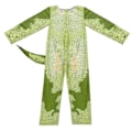 Miniatyrbillede 3 af 4: Deluxe Dinosaur Kostume til Børn til Jule Dinosaur Udklædningsfest M