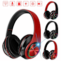 Pikkukuva 1 / 5: Bluetooth-kuulokkeet Red Black