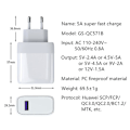 Miniatyrbilde 3 av 5: Europeisk Standard Vegglader 5a Universal Smart Ladehode