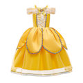 Miniatyrbillede 1 af 5: Julefrokost Fancy Kostume Deluxe Prinsesse Udklædning til Piger 130CM