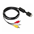 Pikkukuva 3 / 4: Audio Video AV -kaapeli RCA Playstation Ps1, Ps2 ja Ps3 -pelikonsoleille