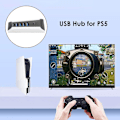 Miniatyrbild 5 av 5: Expander adapter digital edition konsol import usb hub usb3.0 splitter expander adapter 1 till 5 multi portar för ps5