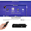 Miniatyrbillede 5 af 5: U2C T2 105 DVB-T DVB-T2 1080P HD TV Receiver Stick Set Top Box