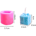 Miniatyrbillede 2 af 7: 3D Julelysform, DIY Juletræ Hjort Julemand