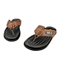 Miniatyrbild 2 av 5: Sandaler för män, stilrena och mångsidiga flip-flops 40