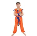 8-delars Barn Vuxen Anime Drakdräkt Tecknad Figur Tryckt Goku Kostym 130 cm