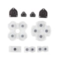 Miniatyrbilde 3 av 4: Reparasjonsdeler for håndtak, ledende gummipute + knapp + fjær + skrutrekker + joystickhette 20 stk/sett for PS4
