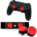 Miniatyrbild 1 av 5: För PS4-handkontroll tumgrepp förlängare lock för PS5-tillbehör FPS joystick prestanda för Playstation 5 PS4 gamepad skydd Red
