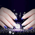 Miniatyrbilde 3 av 4: 1 Eske Neglekunst Rhinestone Glitter 3d Negler Tips Smykker Edelstener Fingernegl Studs Krystallperler Dekor G