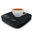 Miniatyrbilde 2 av 5: LED Digital Kaffevekt Med Timer - Svart