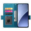 Miniatyrbild 2 av 5: [LCS]För Xiaomi Redmi A5 4G (171.7mm)/Poco C71 4G Stativfodral PU Läder Plånboksfodral Multicolor Blue