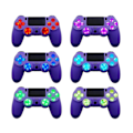 Miniatyrbild 3 av 5: Tumspakar ansiktsknappar dtf led kit 6-färgs belyst d-pad för ps4 handkontroll elektroniska maskintillbehör