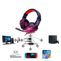 Miniatyrbillede 3 af 5: PS4 Gaming Headset Red