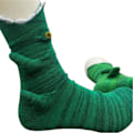 Miniatyrbild 4 av 4: Stickade Krokodilsockor för Kvinnor/Män Kreativa Djurformade Ankelsockor Vintervarma Inomhusgolv