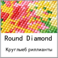 Miniatyrbilde 2 av 2: DIY Diamantmaleri Firkantet Diamantbroderi Engel Korssting Bk-1539 50*40Cm (rammeløs)