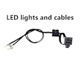 Miniatyrbilde 1 av 5: Tekniske Deler Motor Multi Power Funksjoner 8293 8883 Verktøy Servo Tog Modellsett Byggeklosser Kompatible Alle Merker LED line