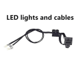 Miniatyrbillede 1 af 5: Tekniske Dele Motor Multi Power Funktioner 8293 8883 Værktøj Servo Tog Model Sæt Byggeklodser Kompatible Alle Mærker LED line